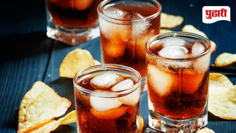 Cold Drink and Chips