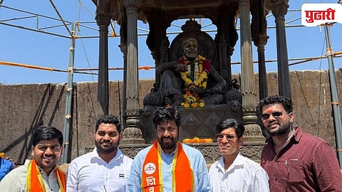 Bacchu Kadu after joining Shiv Sena