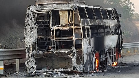 Buldhana bus fire