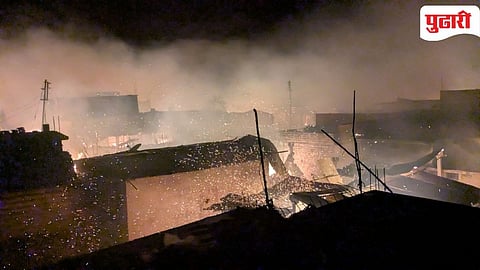 Nagpur Breaking | धामणगावात भीषण आग, अनेक घरे जळाली, मोठ्या प्रमाणात जिवीतहानी झाल्याची भिती!