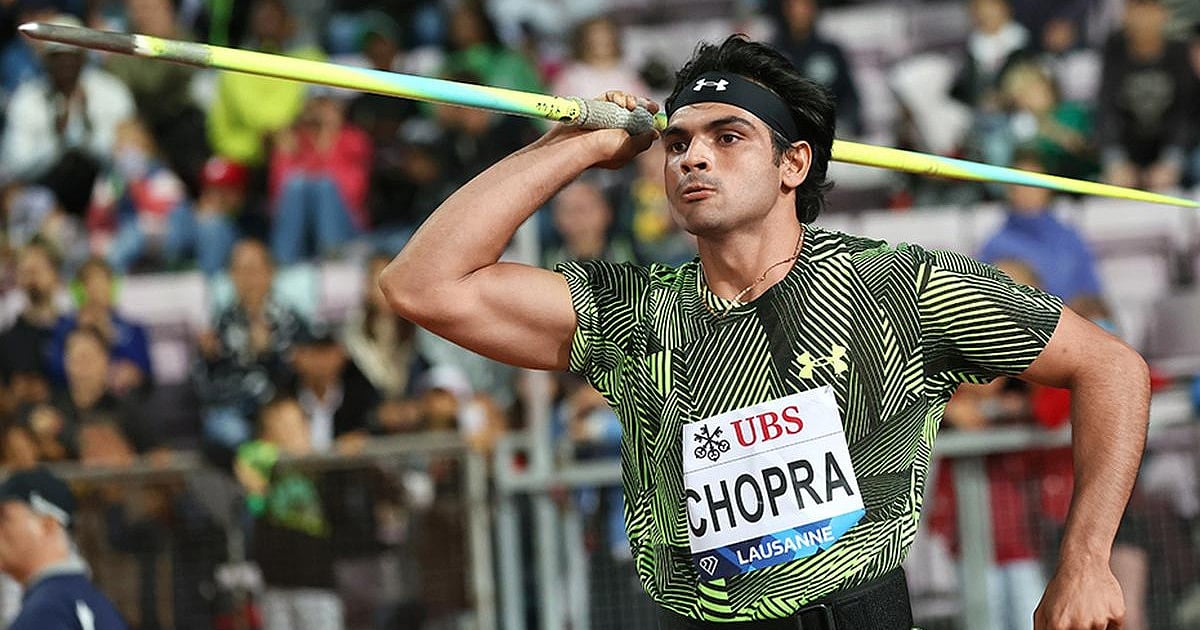 Kejuaraan Dunia Atletik; Persyaratan 83M; Lempar 88,77 m.. Neeraj Chopra lolos ke final! Kejuaraan Dunia Atletik; Persyaratan 83M; Lempar 88,77 m.. Neeraj Chopra lolos ke final!