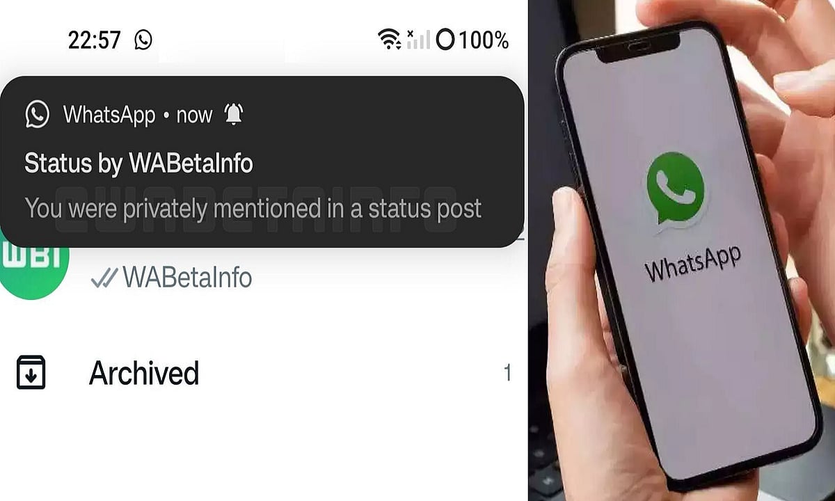 இனி WhatsApp-லும் மென்ஷன் செய்யலாம்... விரைவில் வருகிறது புதிய அப்டேட்..! | whatsapp users can mention contacts in status soon