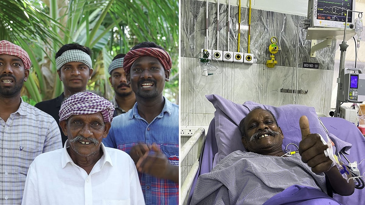 உடல்நலக் குறைவு:  VILLAGE COOKING YOUTUBE CHANNEL தாத்தா மருத்துவமனையில் அனுமதி | VILLAGE COOKING YOUTUBE CHANNEL Grandfather admitted to hospital
