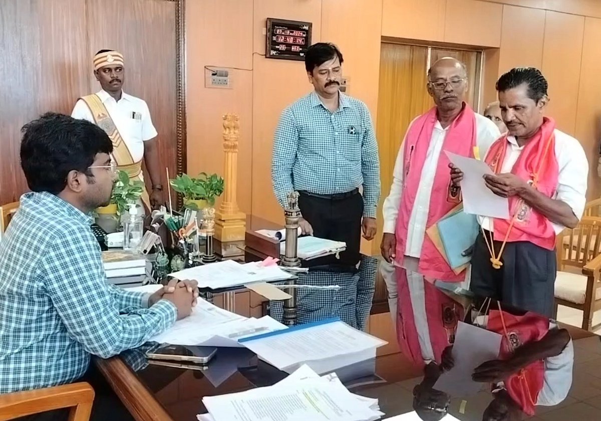 ஸ்ரீபெரும்புதூரில்மதுபாட்டீலுக்குதமிழில் பெயர் வைக்க வேண்டும்கோரிக்கை வைத்த வேட்பாளர்The candidate demanded name Madhu Patil in Tamil in Sriperumbudur