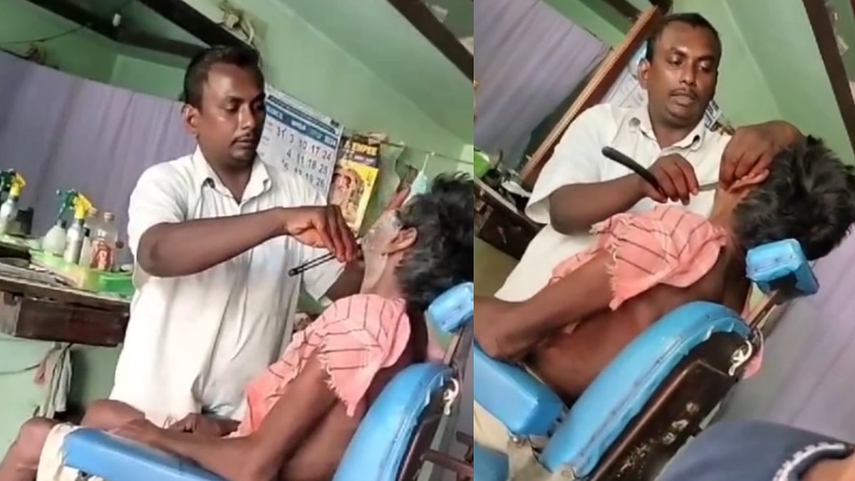 Salon shop owner arrested in namakkal for following untouchability | நாமக்கல் - சாதியை காரணம் காட்டி சலூன் கடையில் தீண்டாமை கொடுமை!