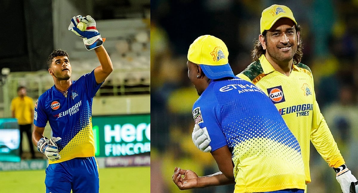 இன்றைய போட்டியில் தோனி விளையாடுவாரா? மாற்று விக்கெட் கீப்பர் களமிறக்க வாய்ப்பு../Dhoni ruled out vs Delhi Capitals Aravelly Avanish takes keeping role