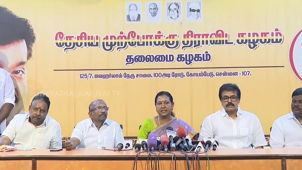 “திருச்சி அதிமுக கூட்டணி பொதுக்கூட்டத்தில் தேமுதிக பிரசாரத்தை தொடங்குவோம்” - பிரேமலதா / DMDK about alliance with ADMK and general meeting in Trichy
