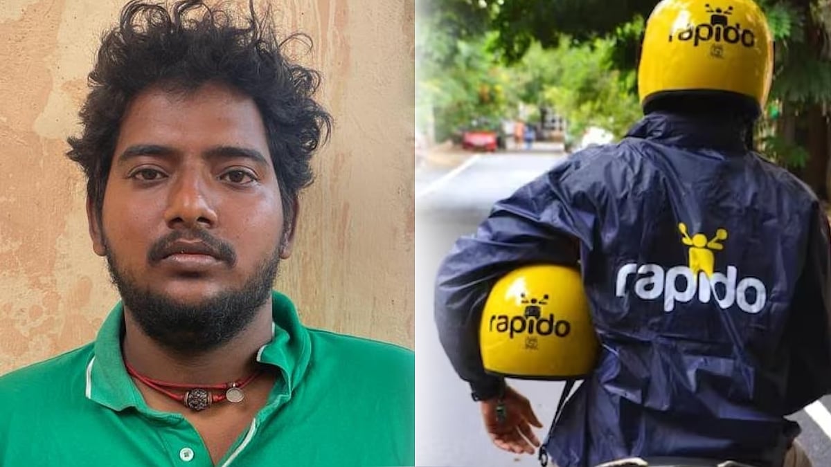 Rapido bike driver misbehaves women who books bike in chennai arrested ரேபிடோ பைக்கில் சென்ற பெண்ணிடம் ஓட்டுனர் அத்துமீறல்.. 