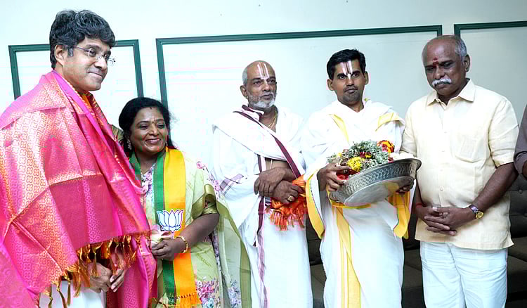 “திமுக என்ற வைரஸ் பிடியில் தமிழக மக்கள் சிக்கித் தவிக்கிறார்கள்”- பாஜக தேசிய செய்திதொடர்பாளர் கேசவன் | BJP National Spokesperson Kesavan about DMK