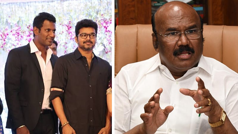‘ரத்னம்’ பட விவகாரம் | “இன்று விஷால் படம் என்றால், நாளை தம்பி விஜய் படம்” - அதிமுக ஜெயக்குமார் | ADMK Jayakumar supports Vishal on Rathnam movie issue