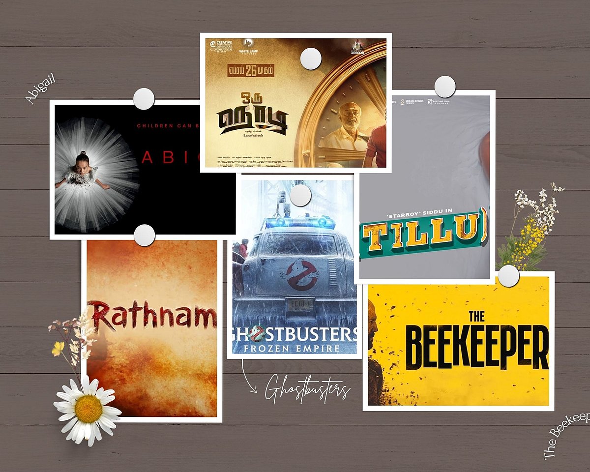 ஒரு நொடி | ரத்னம் | TILLU Square | BeeKeeper.. இந்த வார தியேட்டர் OTT லிஸ்ட் இதோ.!