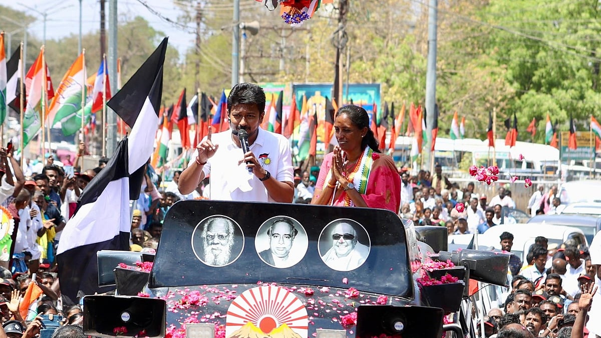 மணப்பாறையில் தேர்தல் பரப்புரையில் அமைச்சர் உதயநிதி/minster Udhayanidhi Stalin election campaigning in Manapparai
