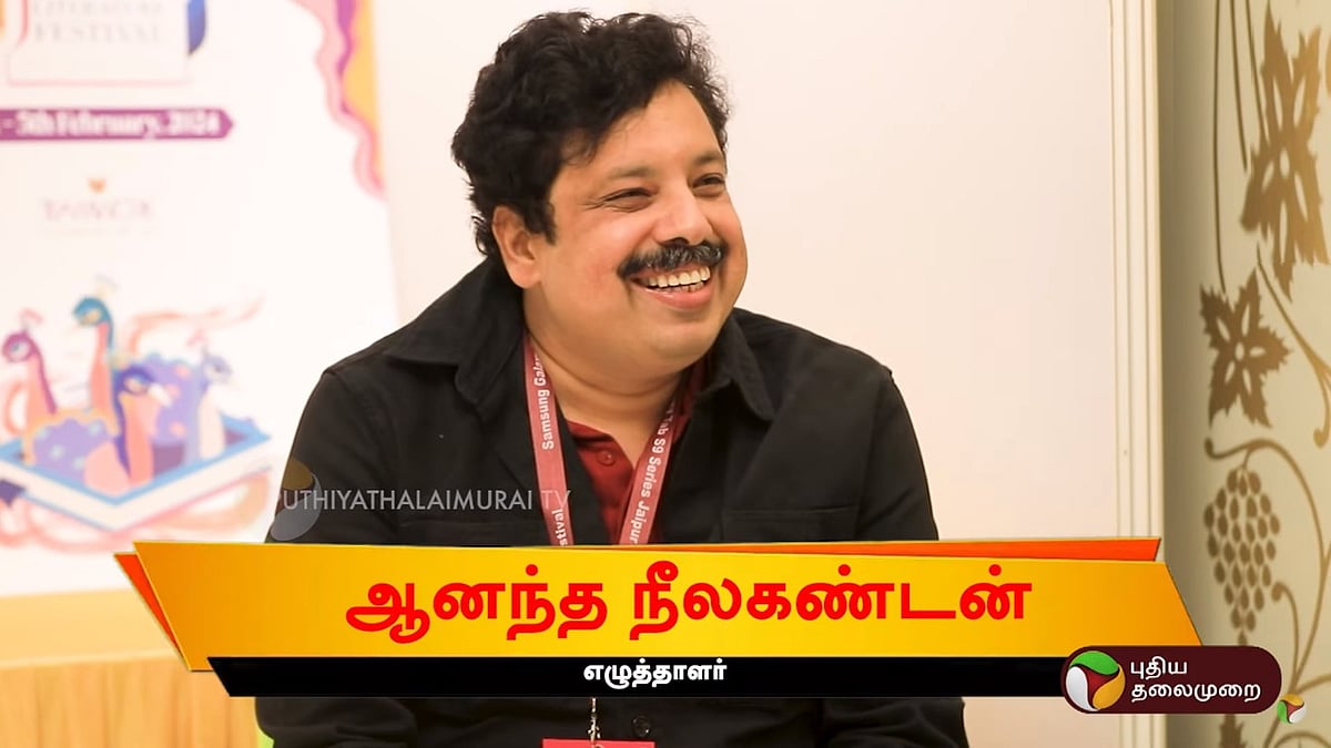 “இந்திய மொழிகளிலேயே தமிழில் புத்தகம் விற்பதுதான் சிரமமாக இருக்கிறது” - எழுத்தாளார் ஆனந்த் நீலகண்டன் | Interview with Writer Anand Neelakantan