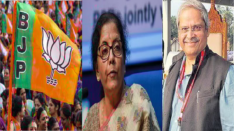 ”பாஜக ஆட்சிக்கு வந்தால் தேர்தலே நடைபெறாது” - எச்சரிக்கை விடுத்த நிர்மலா சீதாராமனின் கணவர்! /nirmala sitharamans husband parakala prabhakar warns