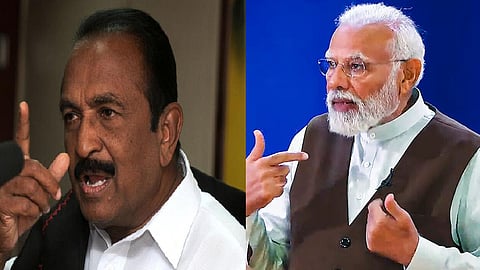 வைகோ vs பிரதமர் மோடி 