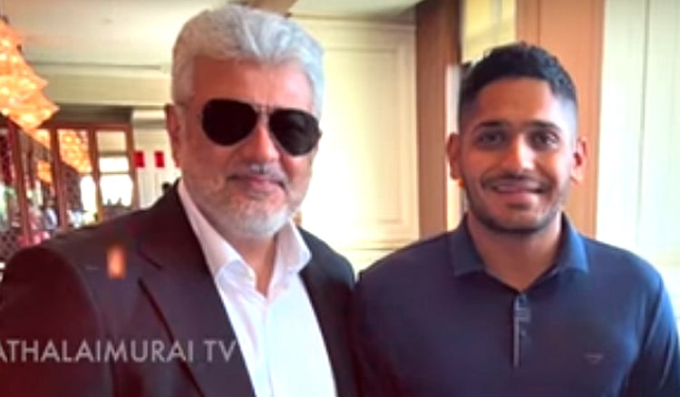 ’brilliance in simplicity’ - அஜித்தை சந்தித்த CSK வீரர்..! இணையத்தில் பறக்கும் கமெண்ட்டுகள்!/ CSK player met Ajith..! Comments flying on the internet