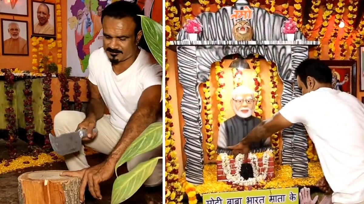 ‘மீண்டும் மோடி வேணும்’- ரத்தம் கொடுக்க நினைத்து விரலை வெட்டிக்கொண்ட பாஜக தொண்டர் | Karnataka Man Cuts Off Finger While Offering Blood For Modi