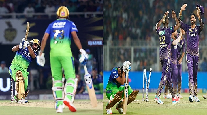 1 ரன் வித்தியாசத்தில் ஆர்சிபி அணியை வீழ்த்தியது கொல்கத்தா நைட் ரைடர்ஸ் / Kolkata Knight Riders beat RCB by 1 run