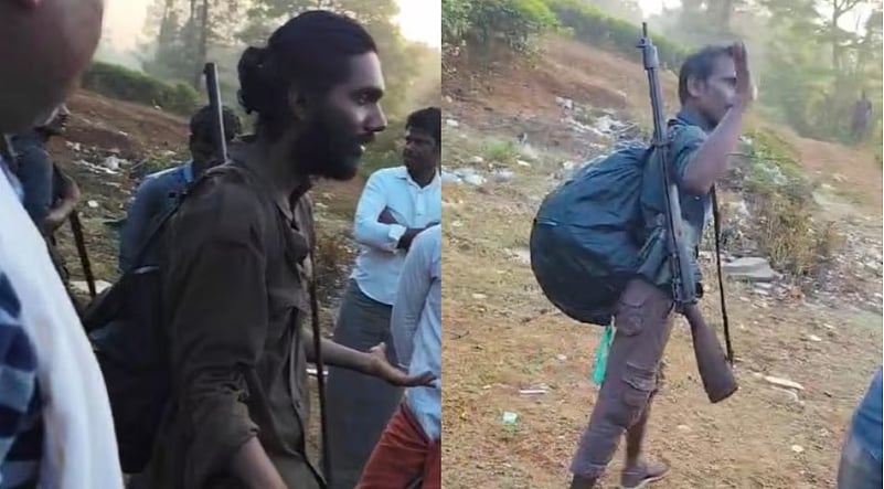 கேரளா | “தேர்தலில் வாக்களிக்க வேண்டாம்!” - மிரட்டிய மாவோஸ்டுகள் #ViralVideo | Maoists asks people not to vote in Karala Lok Sabha election