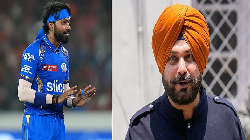 ஹர்திக்கிற்கு எதிர்ப்பு ஏன்..  முக்கியக் காரணம் சொன்ன நவ்ஜோத் சிங் சித்து!/navjot singh sidhu open talk about mumbai indians captainship issue 