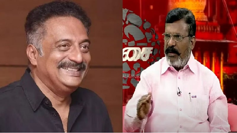 விசிக சார்பில் விருதுகள் பிரகாஷ் ராஜுக்கு அம்பேத்கர் சுடர் விருது/Awards announcement on behalf of VCK Ambedkar Sudar award to actor Prakash Raj