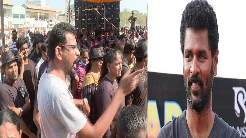 வெயிலில் காக்கவைக்கப்பட்ட குழந்தைகள் வாக்குவாதம் ஆன நிலையில் மன்னிப்பு கோரிய பிரபுதேவா/Chennai Children came to dance kept in sun PrabhuDeva apology