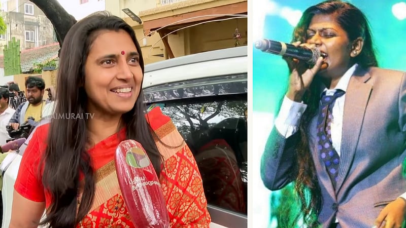 “செல்போன் இல்லாமல் இருந்ததுதான் எனக்கு மிகப்பெரிய தண்டனை” - நடிகை கஸ்தூரி / Actress Kasthuri comments on Isaivani song issue