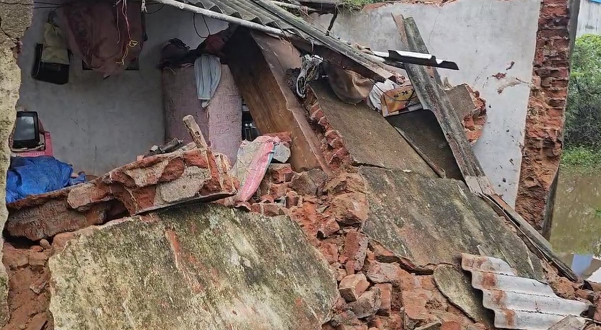 காஞ்சிபுரம்: சுவர் இடிந்து விழுந்ததில் மூதாட்டி மரணம் / Kanchipuram old lady dead after a wall collapse