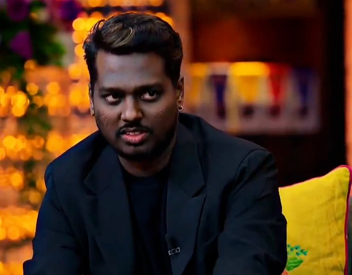 அட்லீயை உருவகேலி செய்த தொகுப்பாளர்... கெத்தாக பதில் சொன்ன அட்லீ..! Atlee was shamed by Kapil sharma in recent promotion