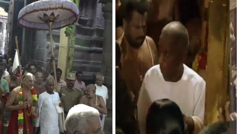 இளையராஜா வெளியேற்றப்பட்டது குறித்து கோவில் நிர்வாகம் விளக்கம்/Ilaiyaraaja controversy clarification by srivilliputhur andal temple 