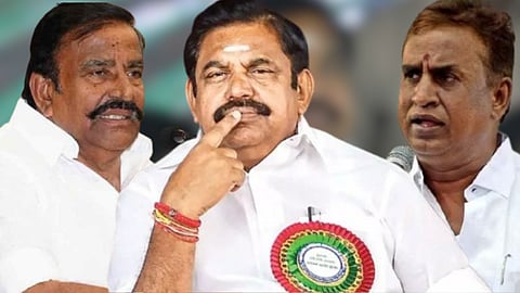 கே.என்.நேரு, எடப்பாடி பழனிசாமி, எஸ் பி வேலுமணி