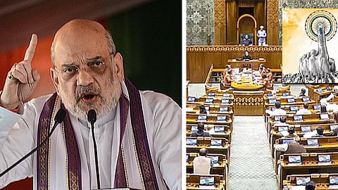 அம்பேத்கர் குறித்த அமித்ஷாவின் பேச்சுக்கு காங்கிரஸ் எதிர்ப்பு / congress demands apology from amit shah over remarks on ambedkar