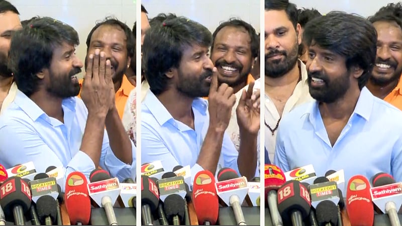 ‘விடுதலை 3 வருமா? நான் அரசியலிலா? அடுத்த தளபதி நானா? எப்பா ஏய்..’ செய்தியாளர் சந்திப்பில் சூரி கலகல! / Actor Soori meets press in Trichy