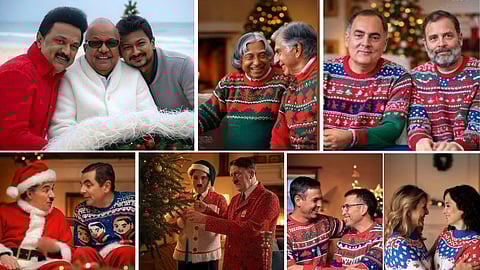 கிறிஸ்துமஸ் கொண்டாட்டம்... களைகட்டும் ஏ.ஐ வீடியோ!