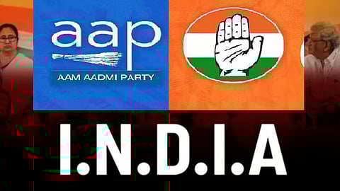 AAP says will ask INDIA bloc to remove congress from alliance