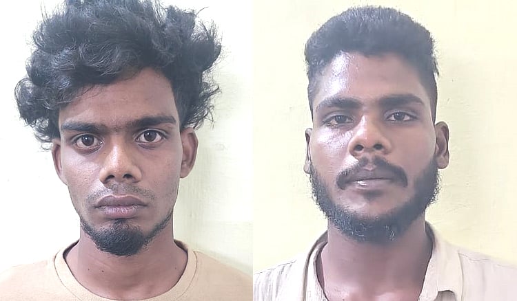 வாணியம்பாடி: காரில் கடத்திவரப்பட்ட 10 கிலோ கஞ்சா பறிமுதல் - இருவர் கைது Vaniyambadi: 10 kg ganja smuggled in car seized - two arrested