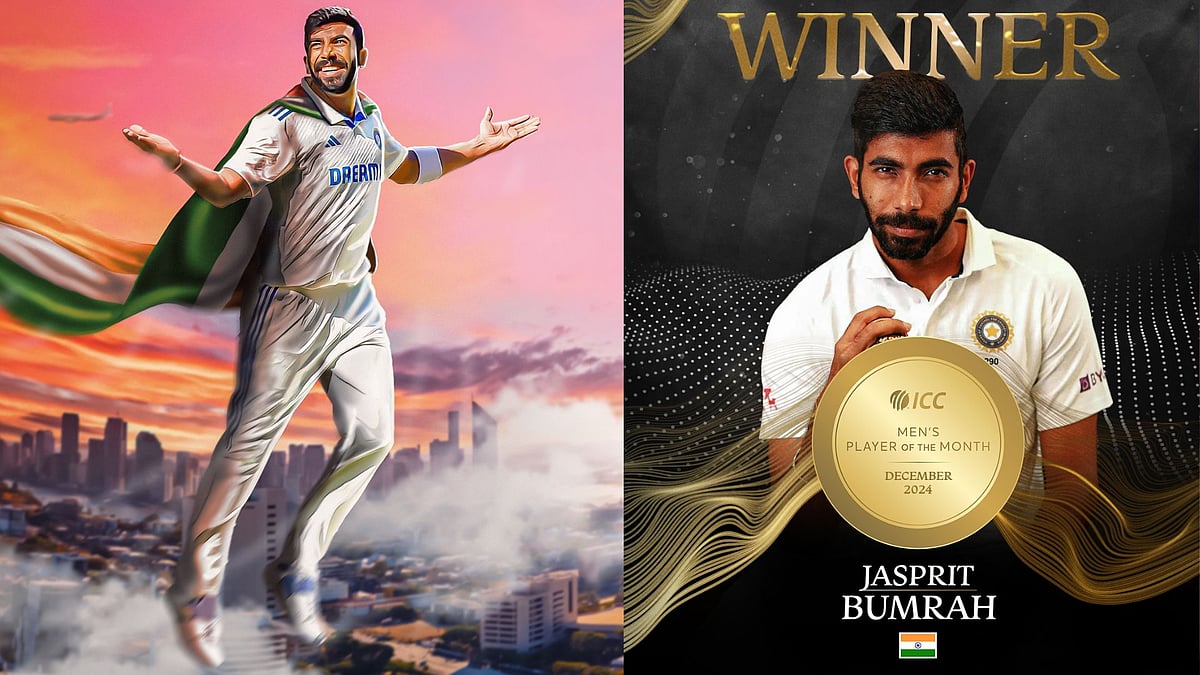 டிசம்பர் மாதத்திற்கான ஐசிசியின் சிறந்த வீரர் விருதை ஜஸ்பிரித் பும்ரா வென்றார் / Jasprit Bumrah won the ICC Player of the Month award for December