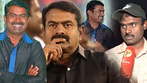 seeman with prabhakaran photo issue director ankagiri rajkumar react