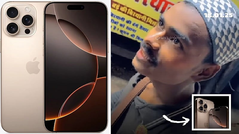 ‘அதெப்படி திமிங்கலம்..’ யாசகம் பெறுபவரிடம் ஐபோன் 16 ப்ரோ மேக்ஸ்.. வைரலாகும் வீடியோ / Video of iPhone 16 Pro Max held by beggar goes viral