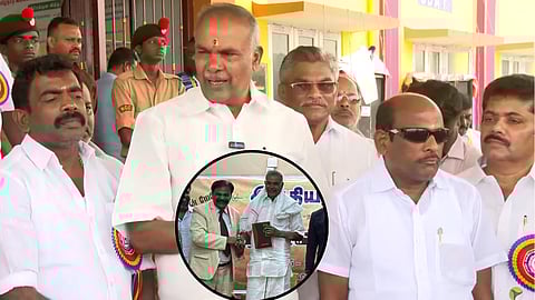 சபாநாயகர் அப்பாவு - தம்பி ஞானசேகரன்