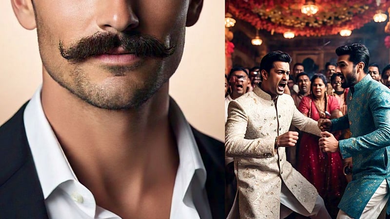 மாப்பிள்ளையின் சகோதரர் மீசையை வெட்டிய பெண் வீட்டார் /rajasthan man calls off engagement girls family chops-off his brothers moustache 