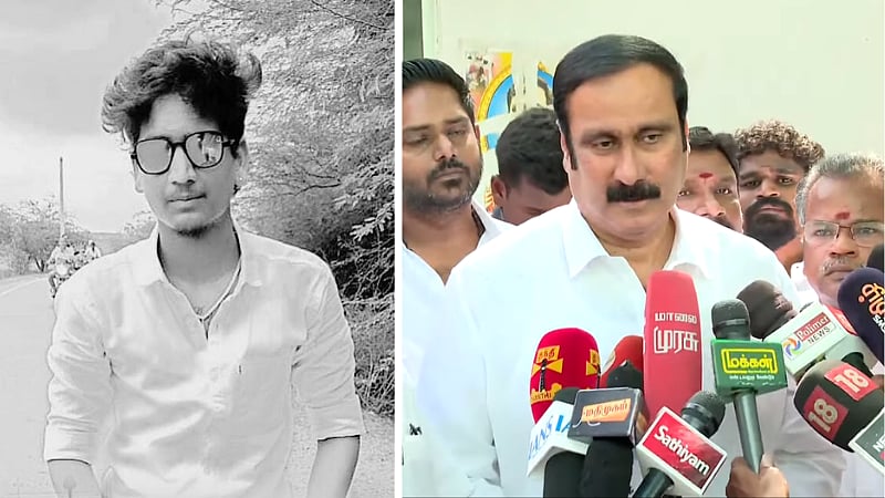 ராணிப்பேட்டை: பாமக தொண்டருக்கு நேர்ந்த சோகம்; அன்புமணி கண்டனம் / anbumani ramadoss condoles the death of ranipet tamilarasan