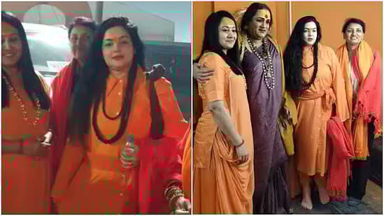 கும்பமேளாவில் முன்னாள் பாலிவுட் நடிகை எடுத்த புது அவதாரம்/exbollywood  star mamta kulkarni becomes maha mandaleshwar of kinnar akhada