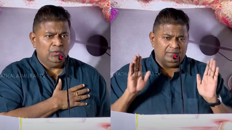 “20 தடியர்களை வைத்து மிரட்டினார்கள்” மன்னிப்பு கேட்டு மிஷ்கின் சொன்ன வார்த்தைகள்
 / Director Mysskin apologizes for using inappropriate language