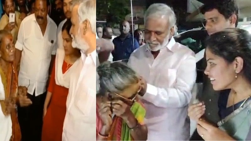 கஷ்டத்தைச் சொன்ன மூதாட்டிக்கு தங்கக்கம்மல். அமைச்சர் சேகர்பாபு கொடுத்த சர்ப்ரைஸ் / Minister Sekar Babu gives gold to an old woman sharing her troubles