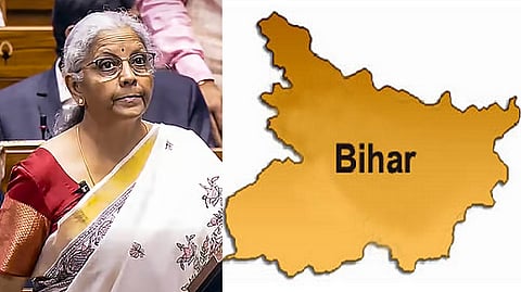 nirmala sitharamans union budget 2025  bihar schemes