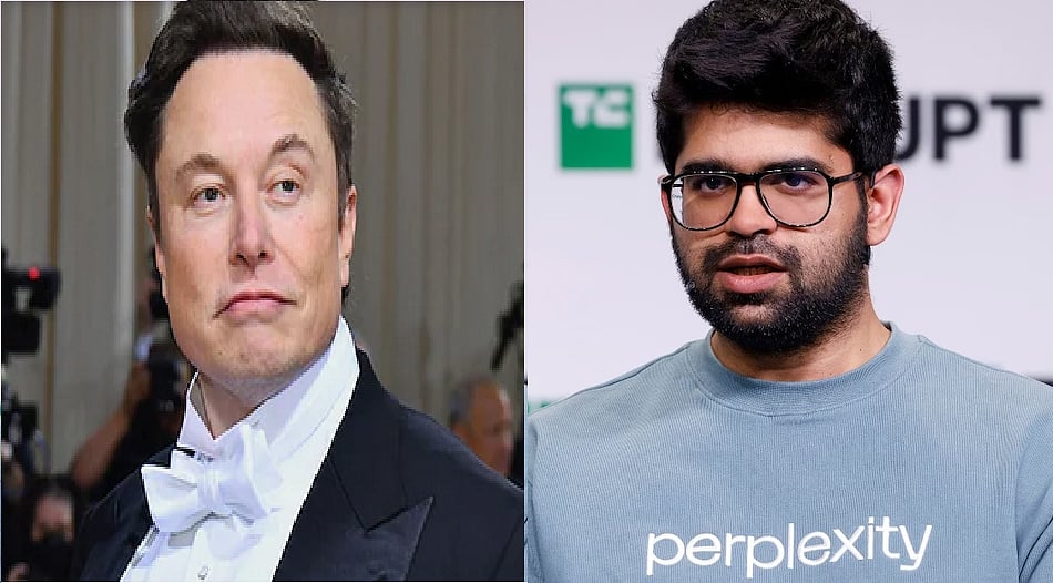 எலான் மஸ்க்/aravind srinivas ceo who has challenged elon musk over usaid