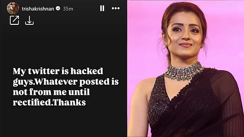 trisha x account hacked