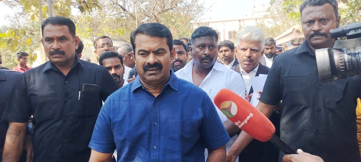 பண கொழுப்பு காரணமாகவே சந்தித்துள்ளார் - விஜய் பிரசாந்த் கிஷோர் சந்திப்பு குறித்து சீமான் காட்டம் Seeman reviews Vijay Prashant Kishore meeting