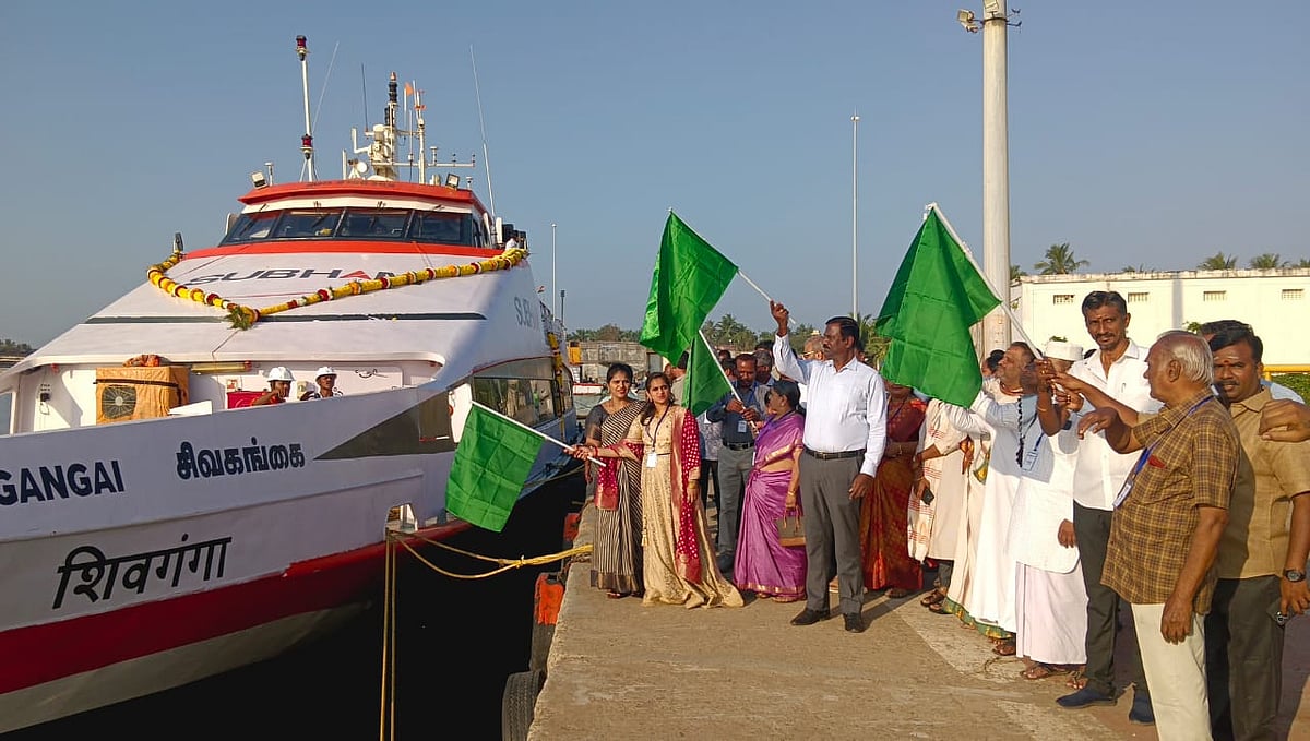 நாகை டூ இலங்கை | இன்று முதல் மீண்டும் துவங்கிய பயணிகள் கப்பல் சேவை Nagai to Sri Lanka | Passenger ship services resumed from today